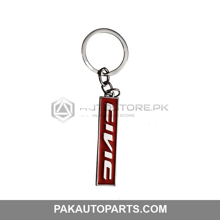 Red Civic Key Chain