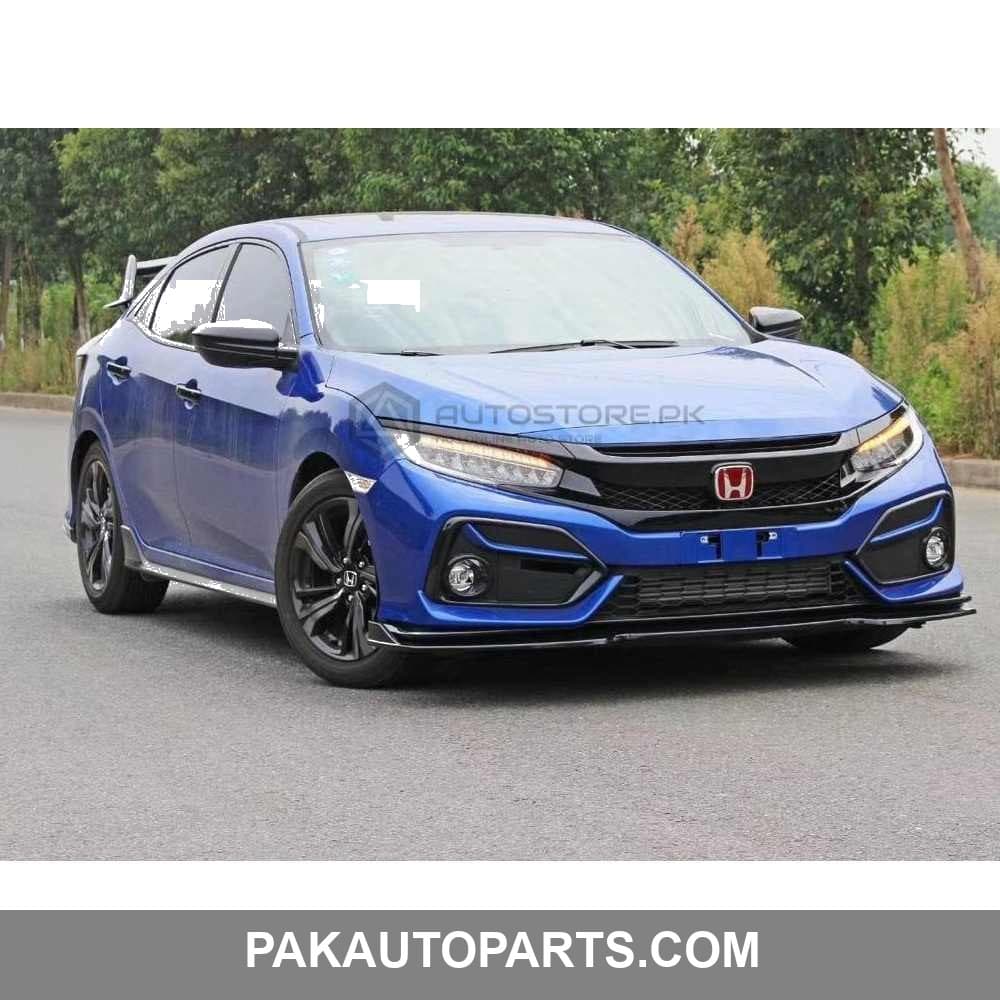 Honda Civic SI Front Bumper Splitter Carbon Fiber 2016-2021