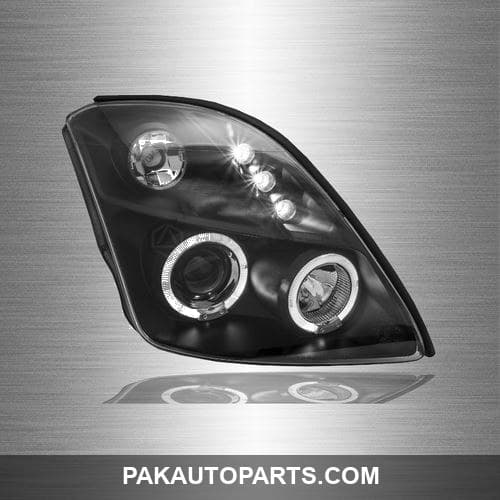 Suzuki Swift Projector LED Angle Eyes Head Lamp 2005-2012 Taiwan