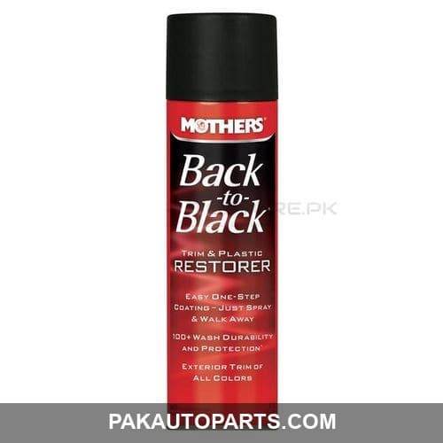 Mothers Back-to-Black Aerosol Trim and Plastic Restorer