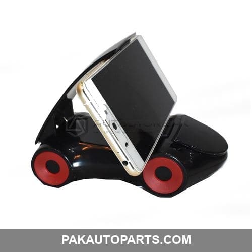 Car Shaped Mobile Holder Black and Red