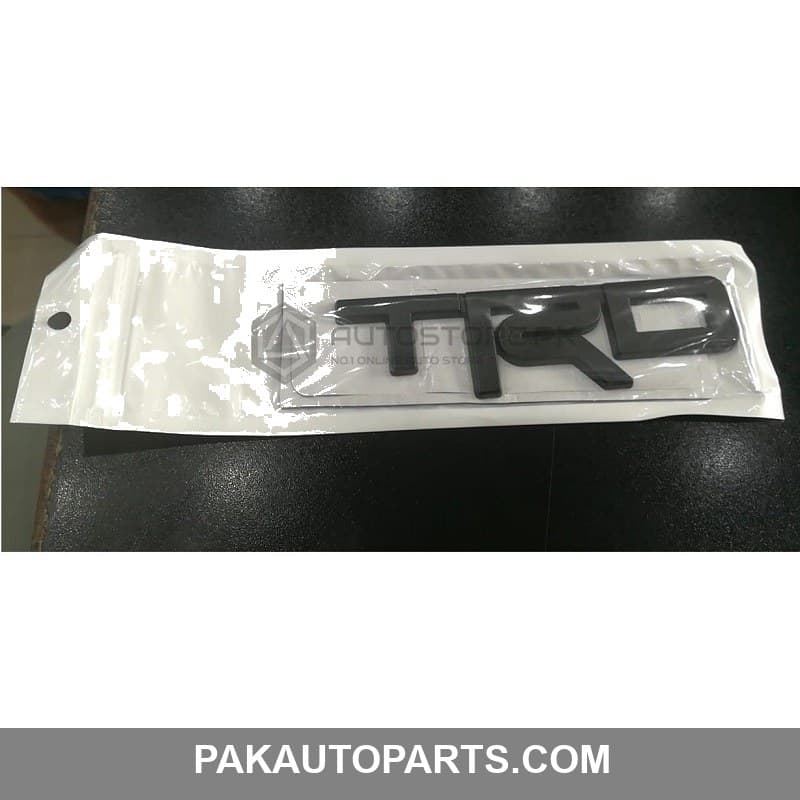 TRD Logo Black Color