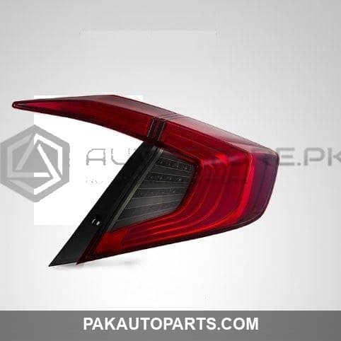 Honda Civic Tail Lamps Red Smoke Lens 2016-2021