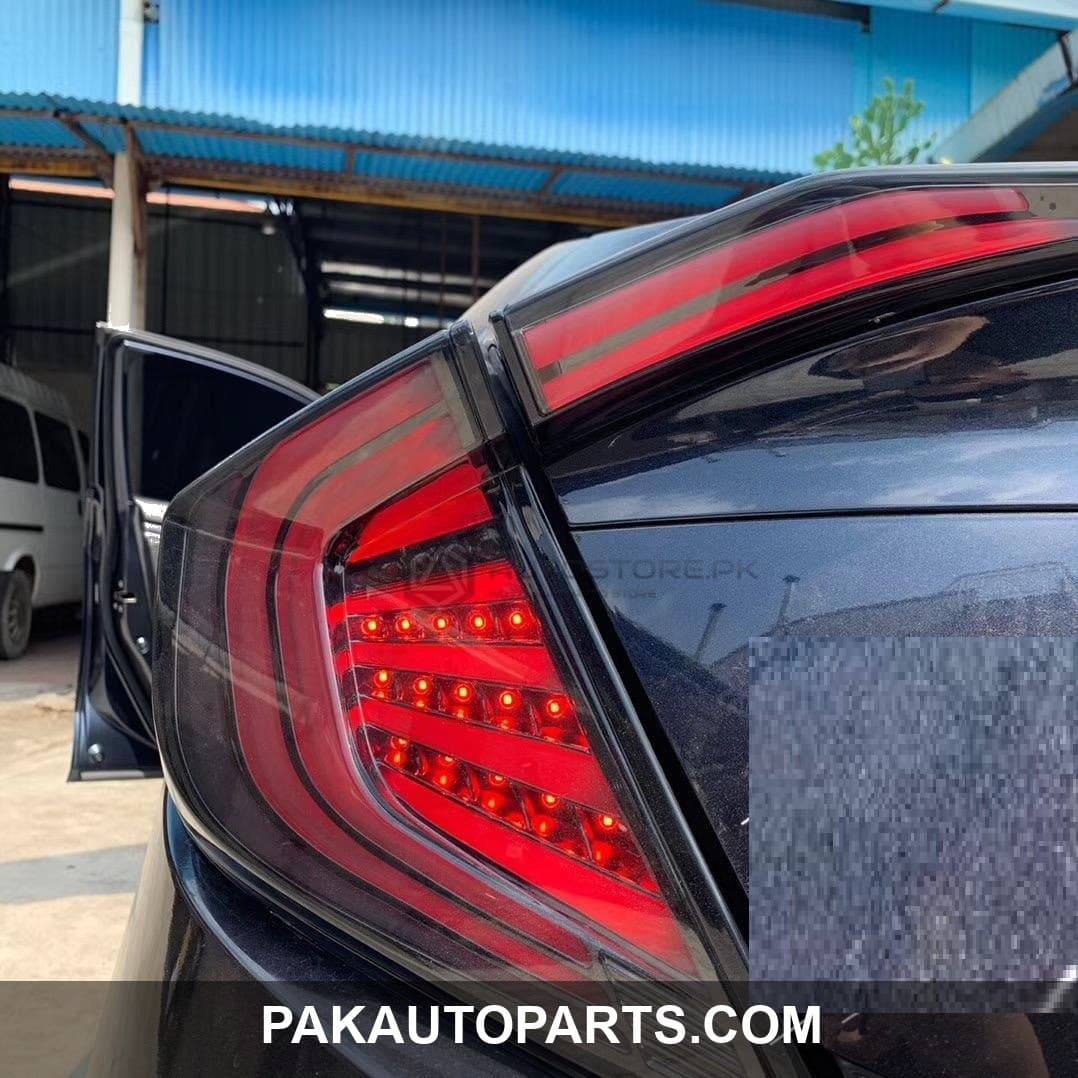 Honda Civic Tail Lamp Red/Black 2016-2021