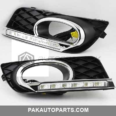 DLAA Fog Light Cover DRL Civic With Indicator 2012-2015