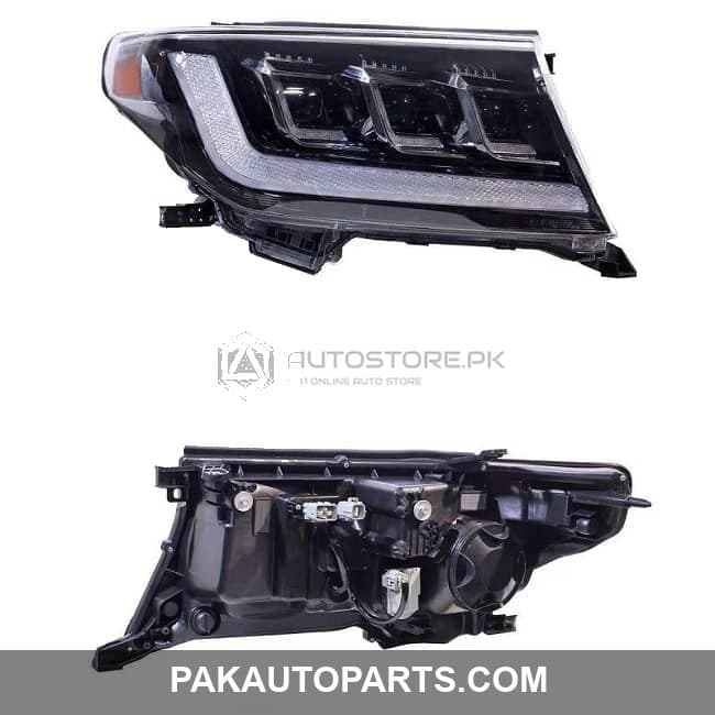 Toyota Land Cruiser FJ200 Lexus Style Head Lamps 2013-2016