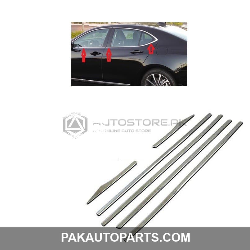 Honda City Weather Strips Chrome 2009-2019