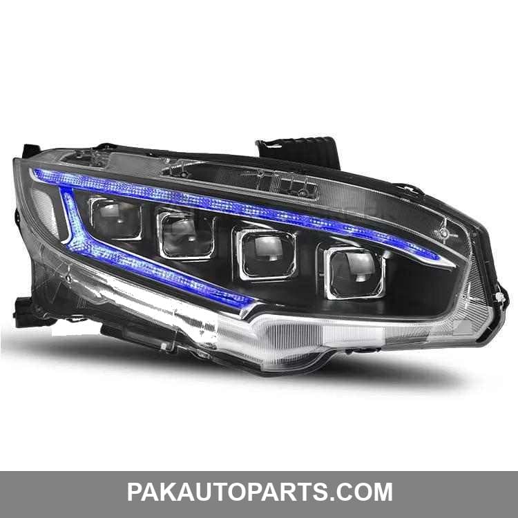 Honda Civic NSX V2 Style LED Headlight 2016-2021