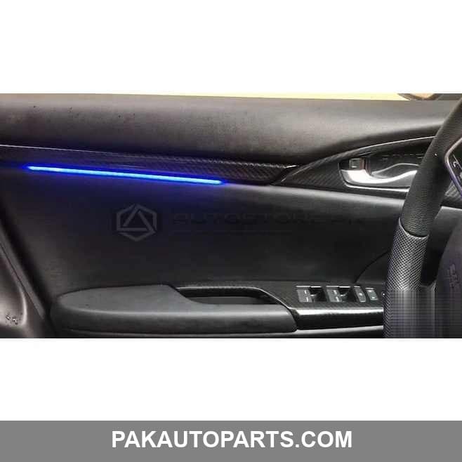 Honda Civic Door Illumination Kit Carbon Fiber with 2 Color 2016-2021