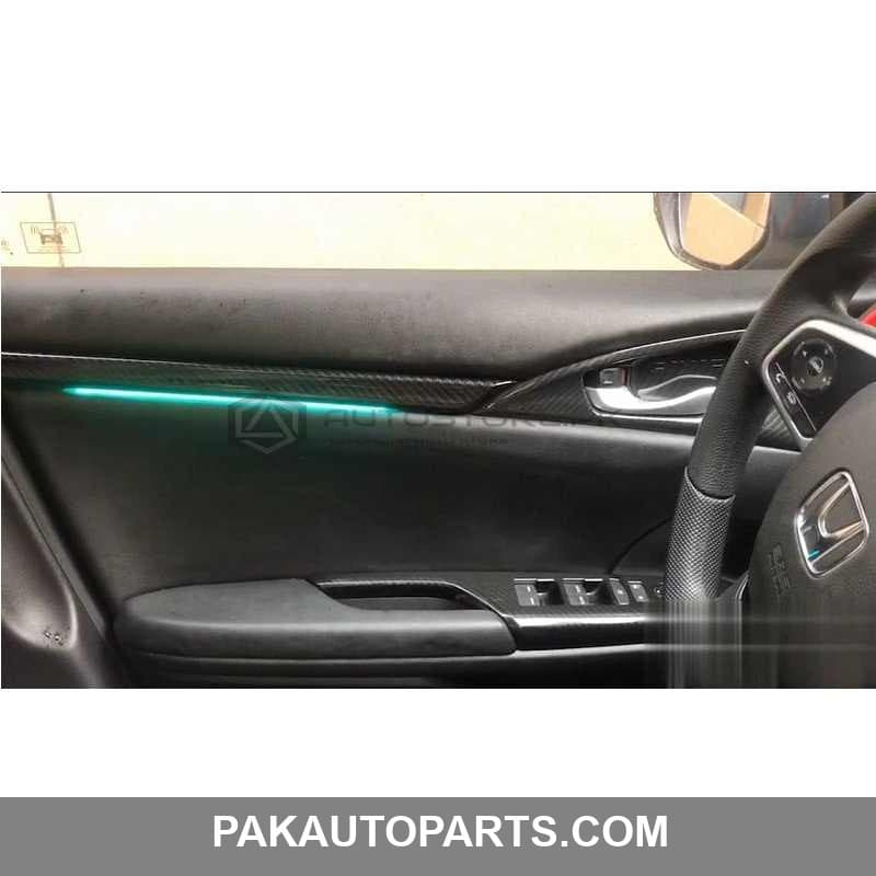 Honda Civic Door Illumination Kit Carbon Fiber With 11 Color 2016-2021