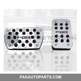 Honda Civic Brake & Trottle Pedals Silver 2016-2021