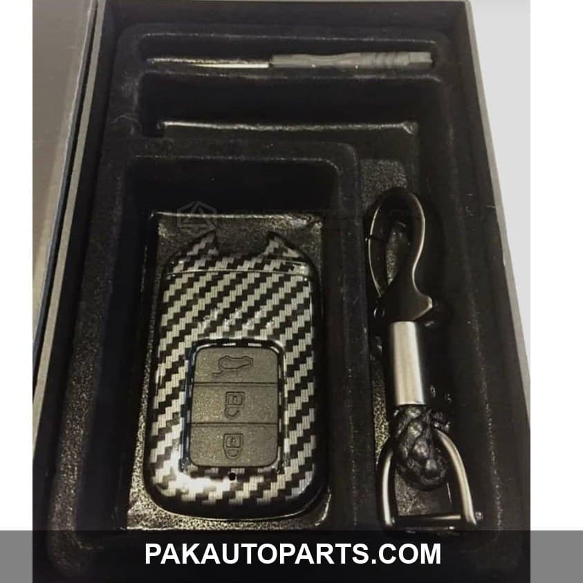 Honda Civic Key Cover Carbon Fiber V2 Style 2016-2021