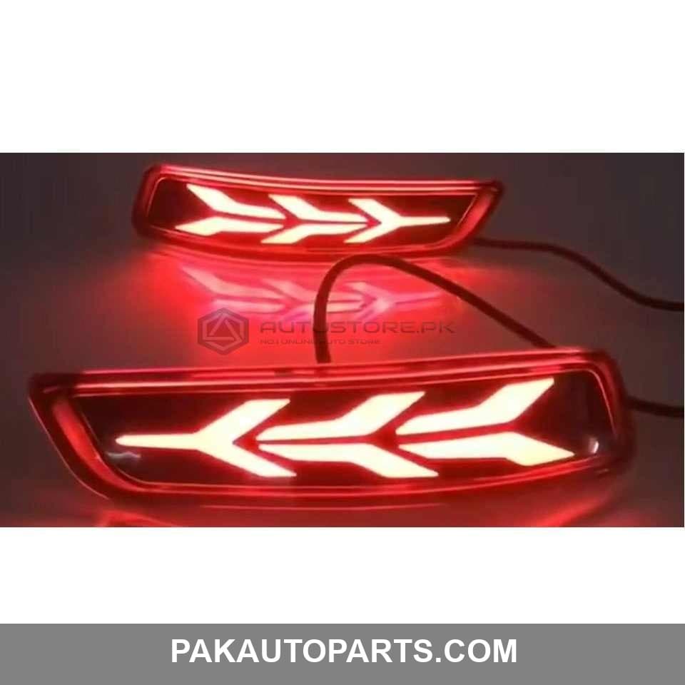 Toyota Corolla Rear Bumper LED Light Lamborghini Style 2015-2020