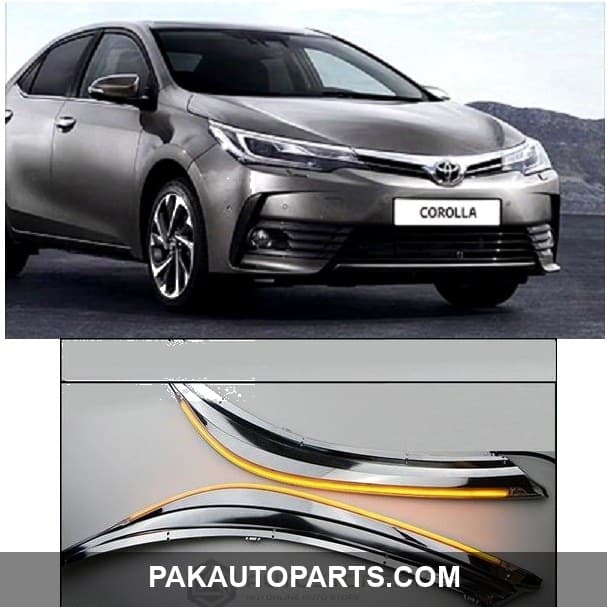 Toyota Corolla Uplift Eyebrow DRL Sequential Dual 2017-2020
