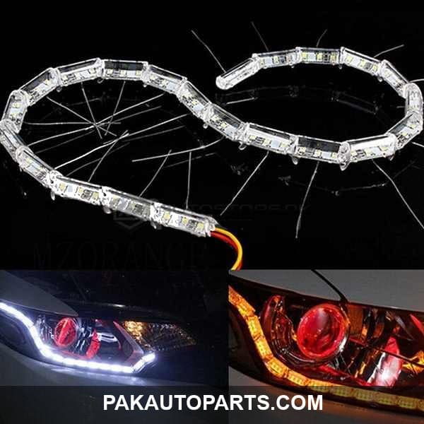 Universal Snake LED DRL Light For Headlights