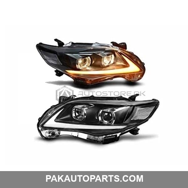 Toyota Corolla Headlights Nike Style 2011-2013