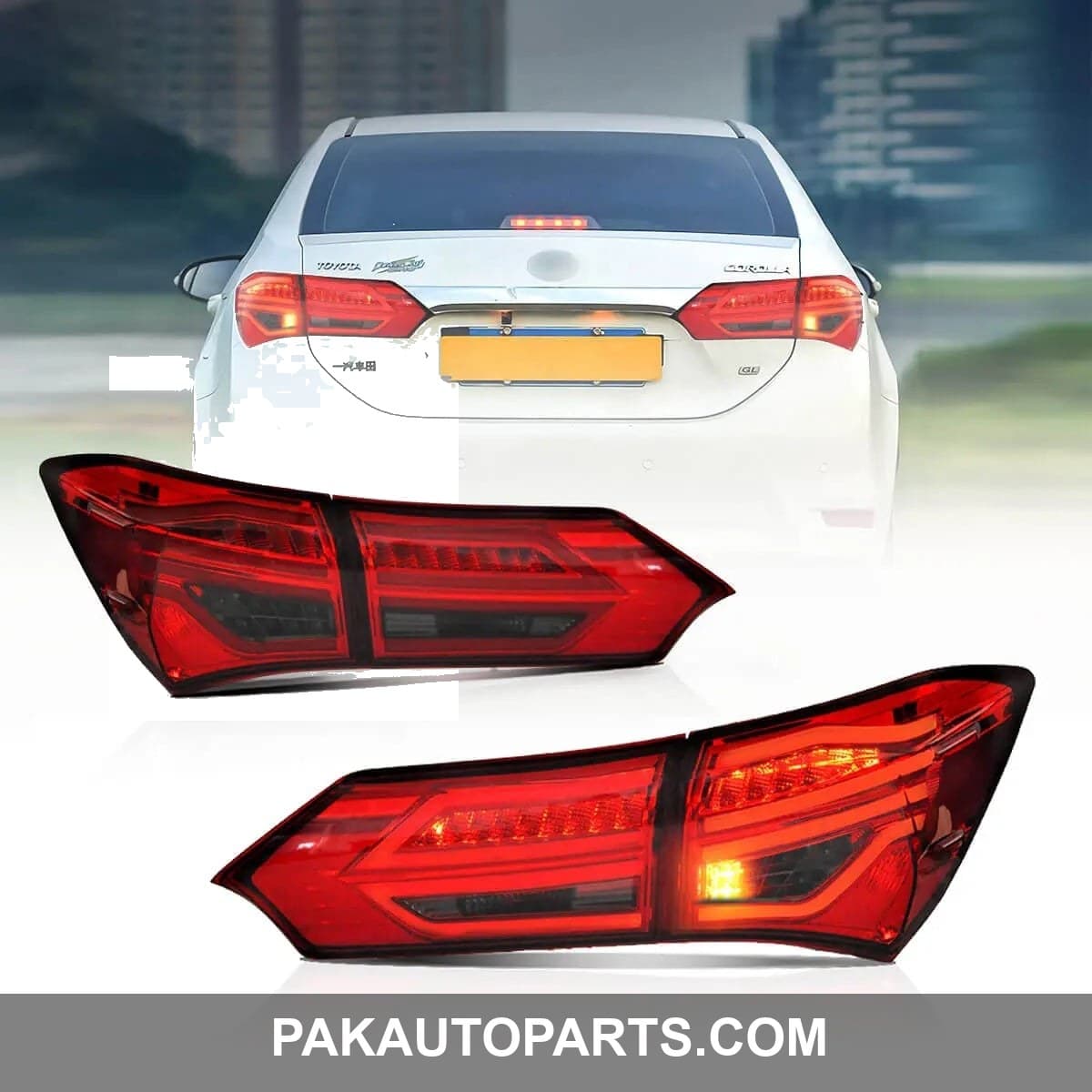 Toyota Corolla Altis Tail Lamp Red 2016-2022