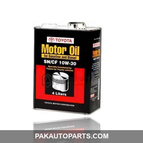 Toyota Genuine Motor Oil 10w-30 4 Liter