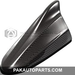 Shark Antenna Stylish Decorative Purpose Carbon Fiber Black
