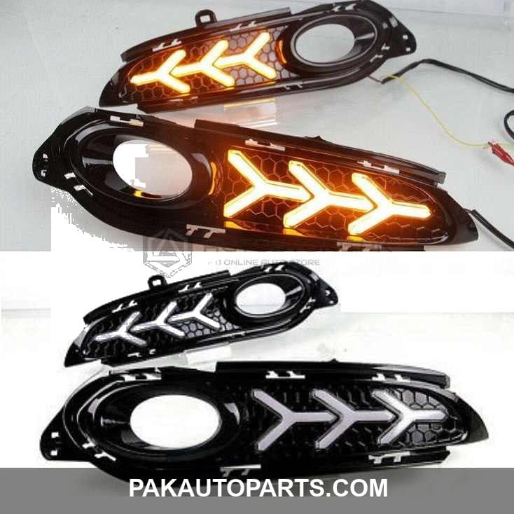 Honda Vezel LED DRL Covers V3 2013-2021