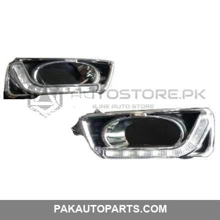 Honda City DRL Fog Lamps Cover 2015-2019