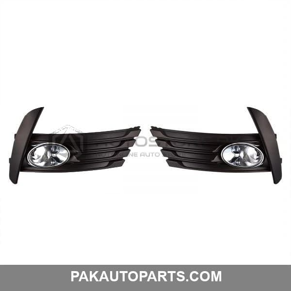 DLAA Fog Lamps with Chrome Toyota Corolla Facelift 2017-2020