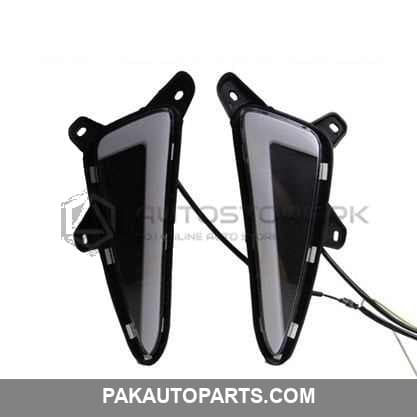 Toyota CHR DRL Fog Lamps Cover Nike Style 2017-2019