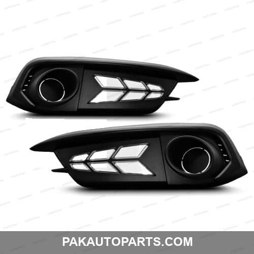 Honda Civic DRLs Fog Lamp Cover 2016-2021