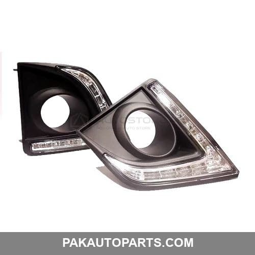 SMD DRL Fog Lamp Covers for Corolla 2014-2017 (White Only)