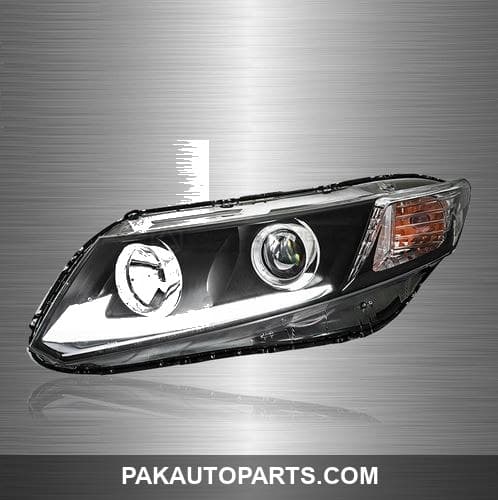 Honda Civic Projector LED Light Bar Head Lamp 2012-2015 Taiwan