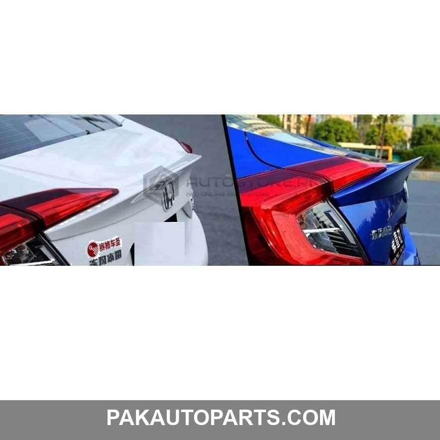 Honda Civic Duck Tail Trunk Spoiler 2016-2021
