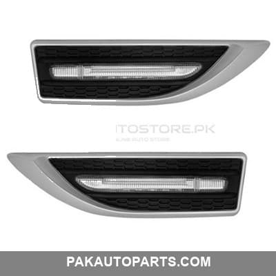 Mercedes Style Side Markers White