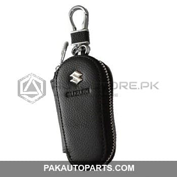 Suzuki Leather Zipper Mango Style Key Chain