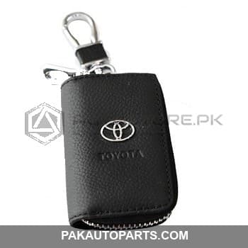 Toyota Leather Zipper Key Chain