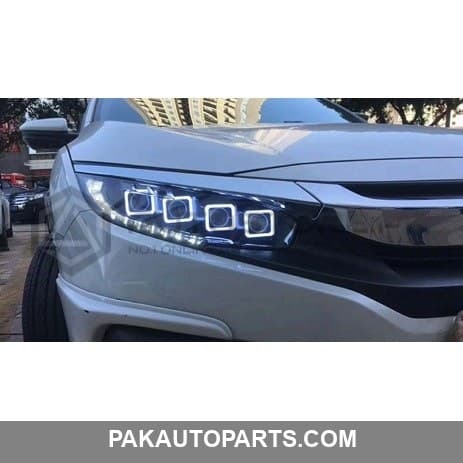 Honda Civic Bugatti Chiron Style LED Head lamps 2016-2021