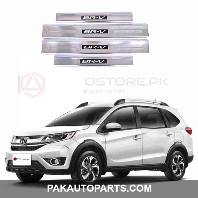 Honda BRV Door Sill Plates with LED 2017-2019