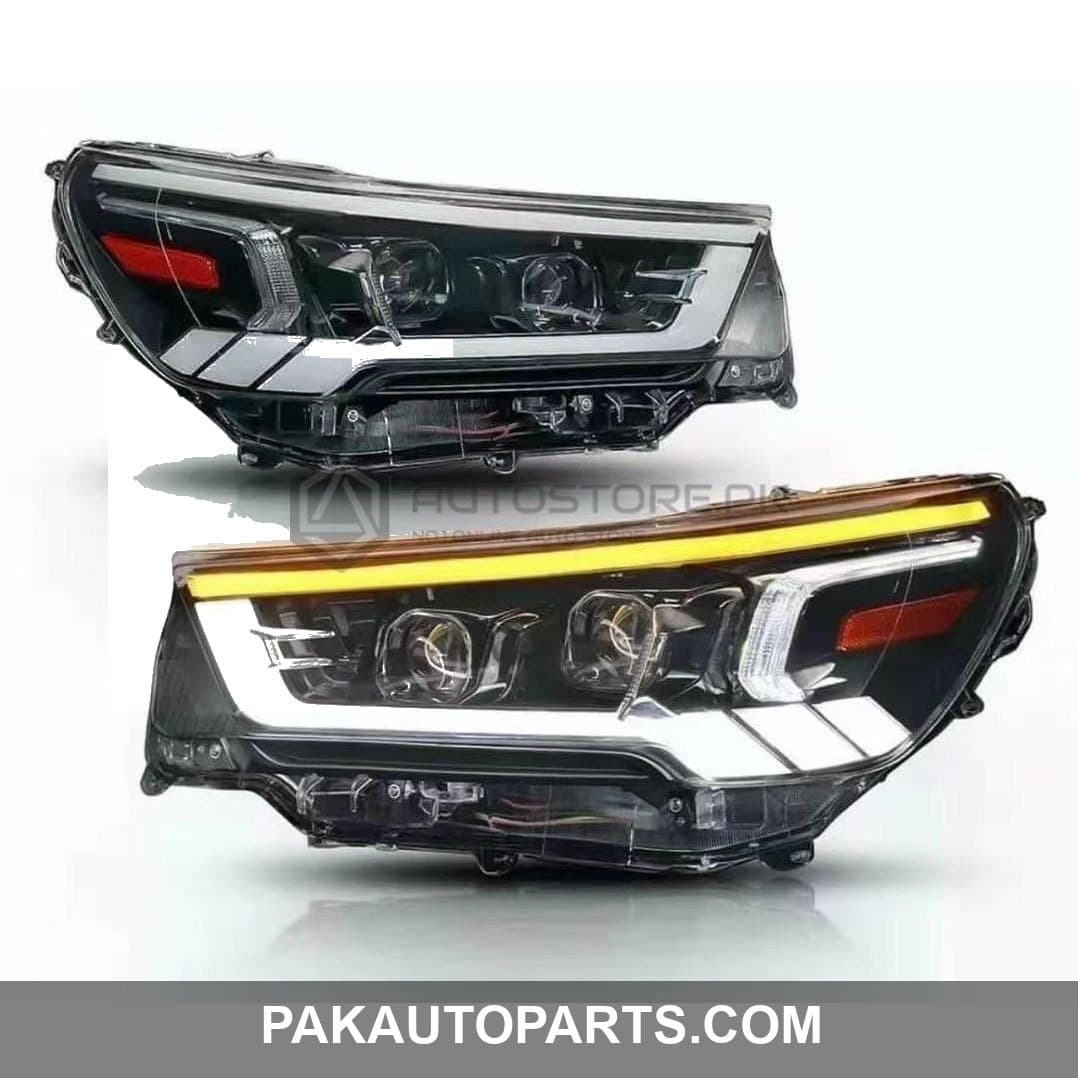 Toyota Hilux Revo Audi Etron Style Head Lights 2021-2023