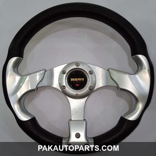 Momo Steering Wheel Silver