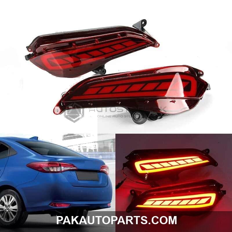 Toyota Yaris Rear Bumper LED Reflector Light 2020-2023