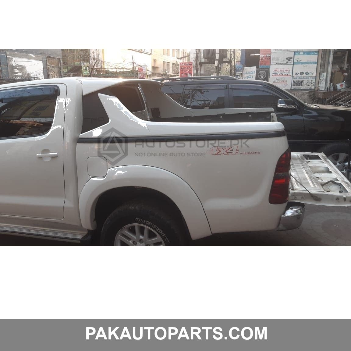 Toyota Hilux Vigo TRD Roll Bar White 2010-2014