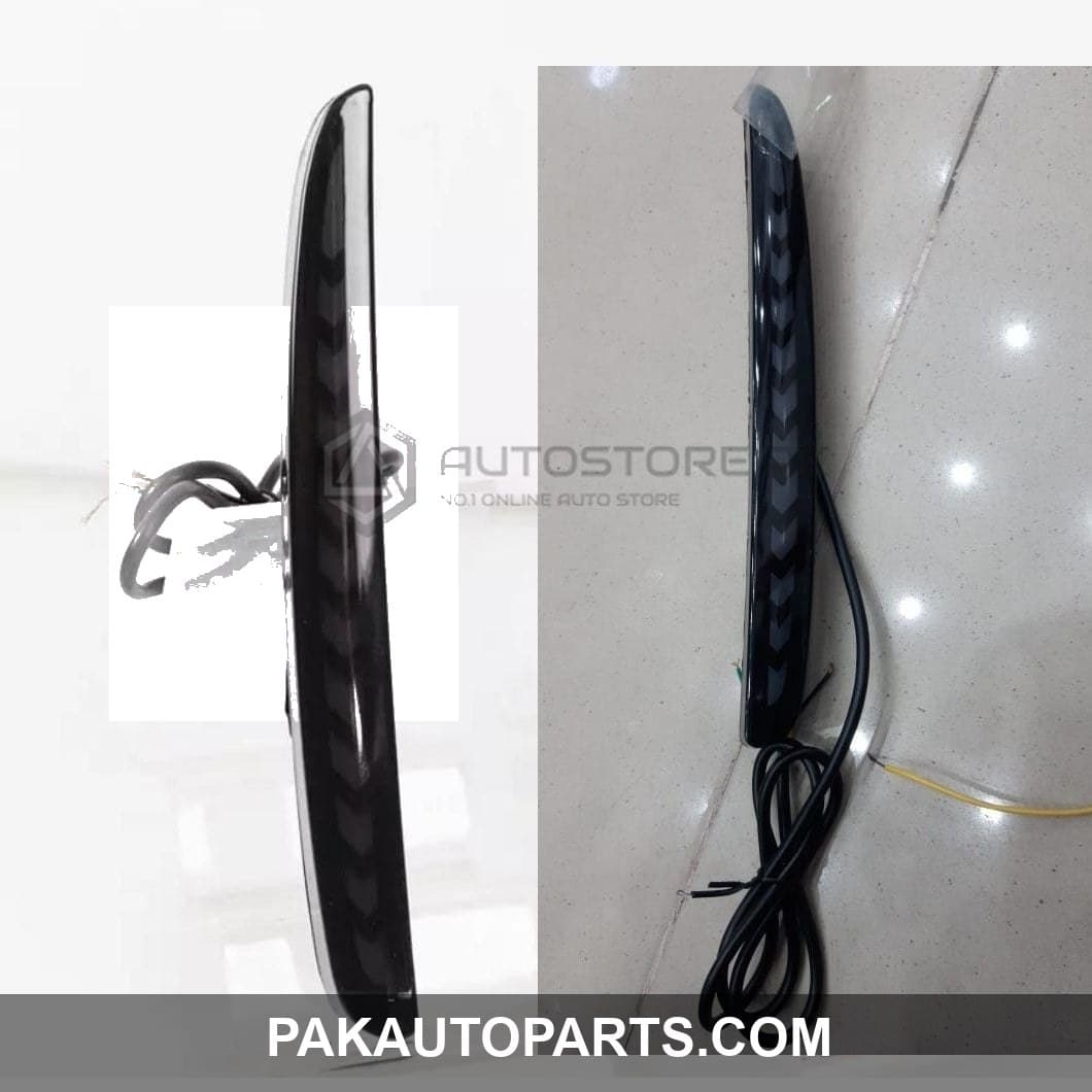 Honda Civic Type R Led Rear Reflectors Smoke 2016-2021