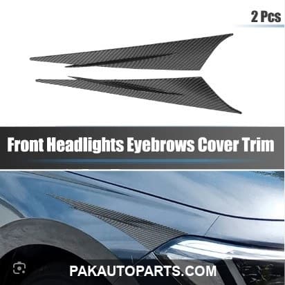 Honda Civic Head Light / Head Lamp Eyebrows Cover Trim 2023