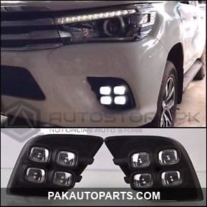 Toyota Hilux Revo Led Fog Lamp Set 2016-2019