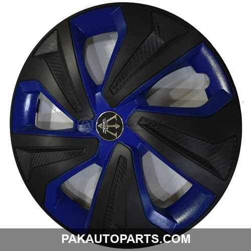 Black and Blue ABS Wheel Cover