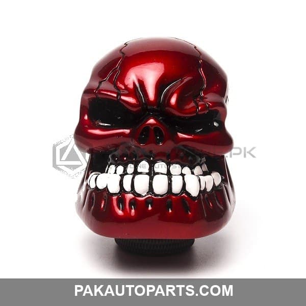 Skull Gear Knob - Red