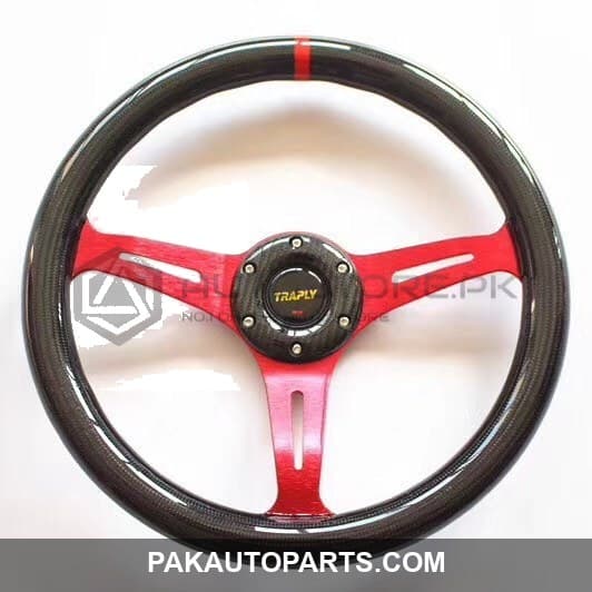 Traply Steering Wheel Red