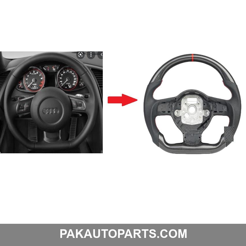 Carbon Fiber Steering For Audi R8 TTS RS3 2008-2010