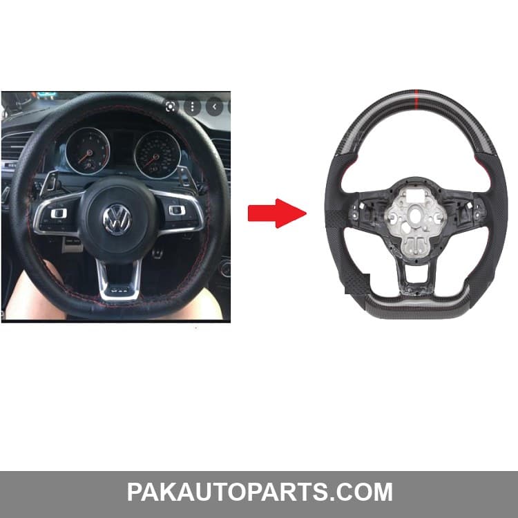 Carbon Fiber Steering For VW MK7 2015-2020