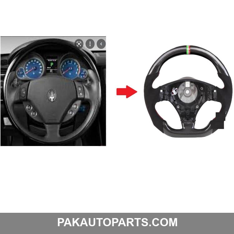 Carbon Fiber Steering For Maserati Granturismo