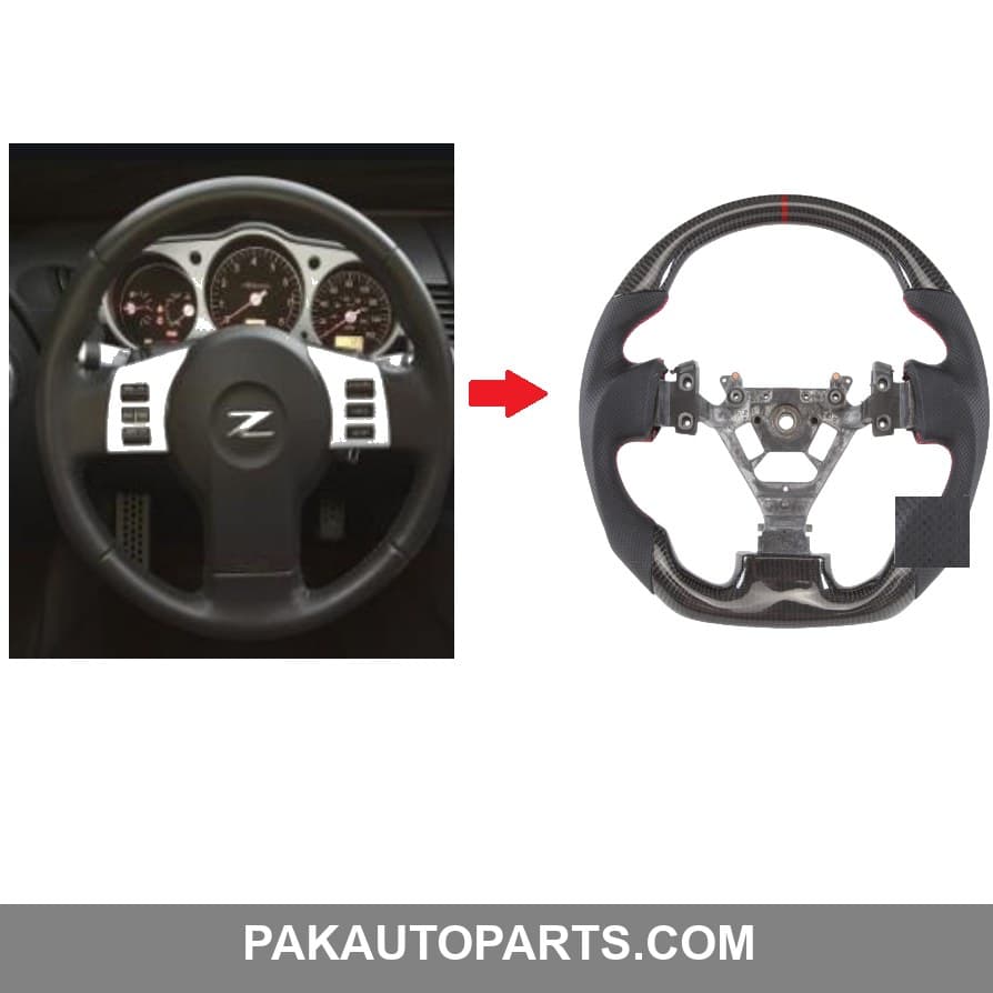 Carbon Fiber Steering For Nissan 350Z
